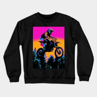 Born to Ride - Motocross Rider Crewneck Sweatshirt